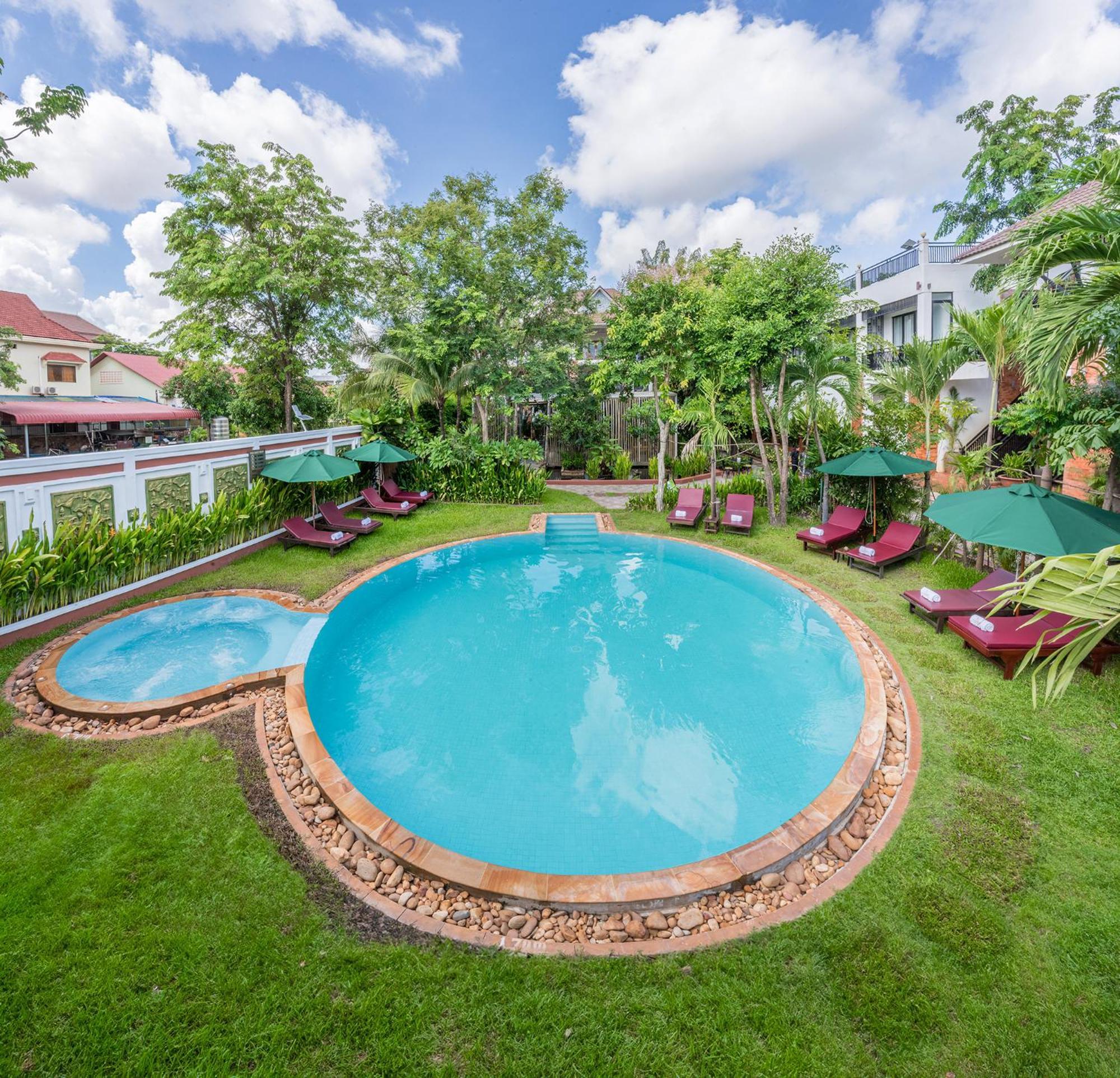 Bamboo Retreat Villa シェムリアップ エクステリア 写真